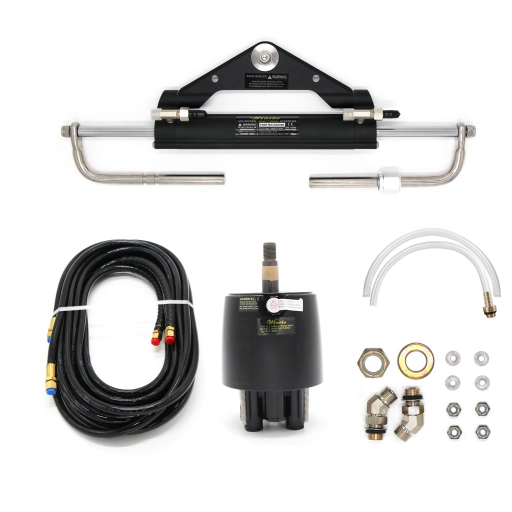 outboard steering system